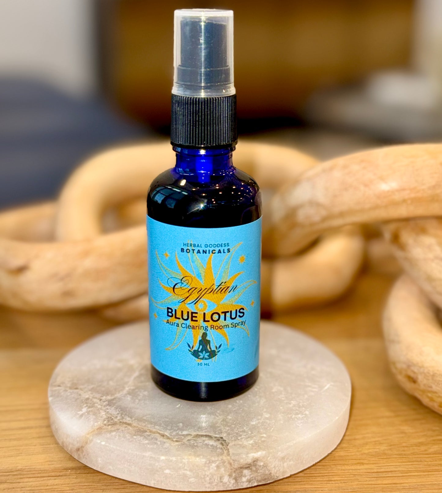 Egyptian Blue Lotus Aura Clearing Room Spray