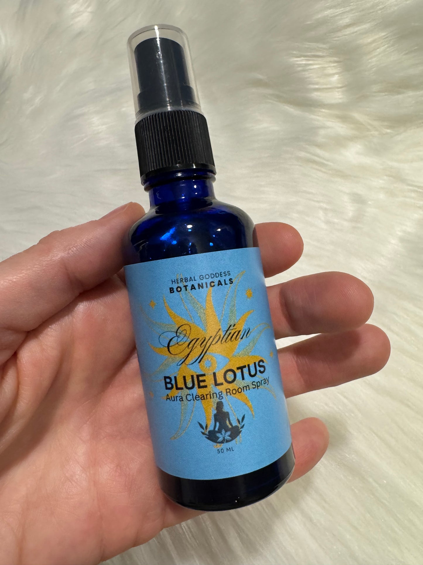 Egyptian Blue Lotus Aura Clearing Room Spray