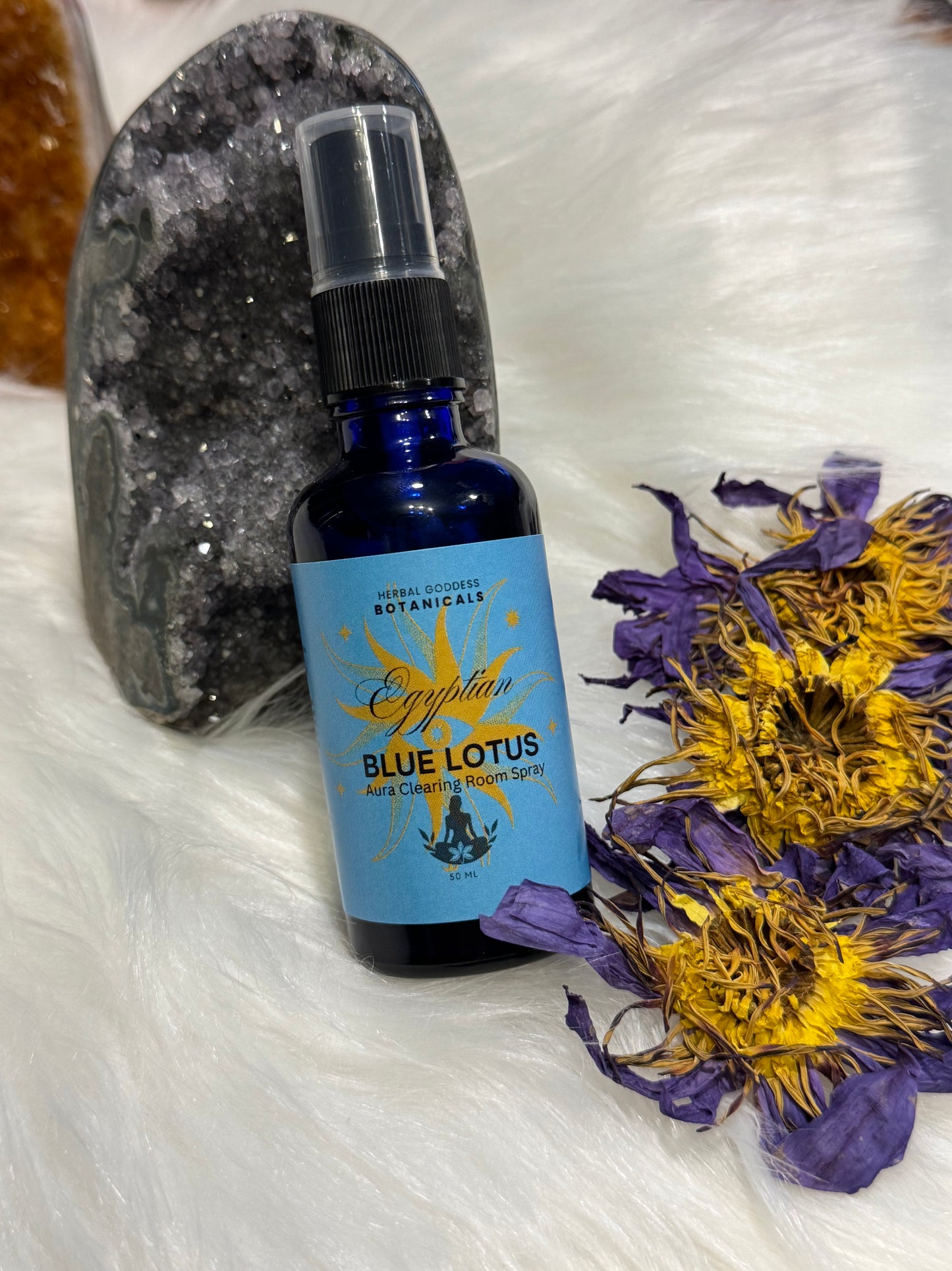 Egyptian Blue Lotus Aura Clearing Room Spray