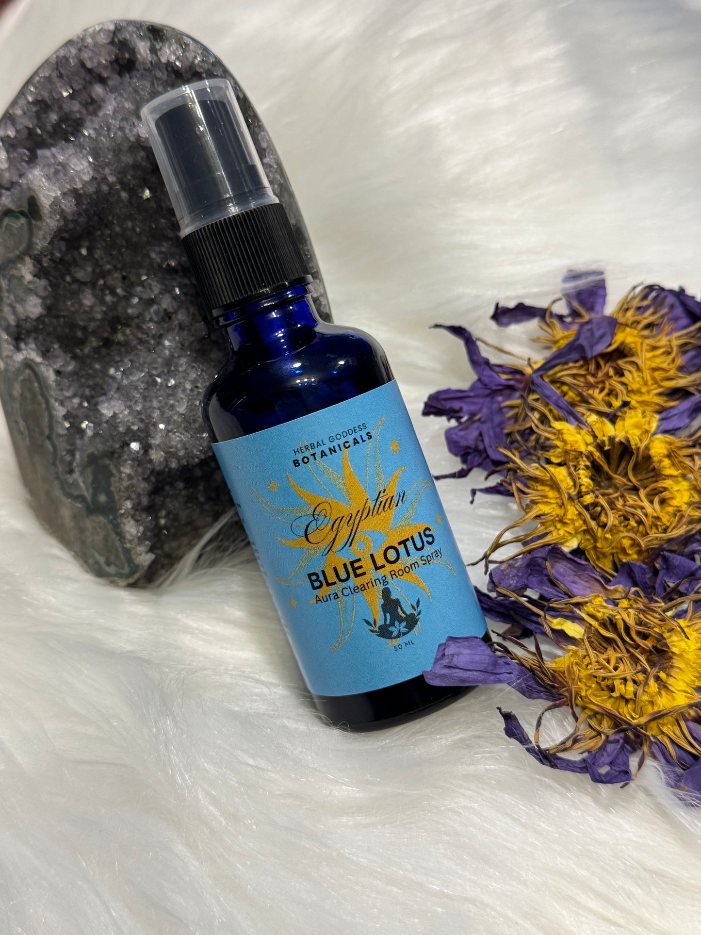 Egyptian Blue Lotus Aura Clearing Room Spray